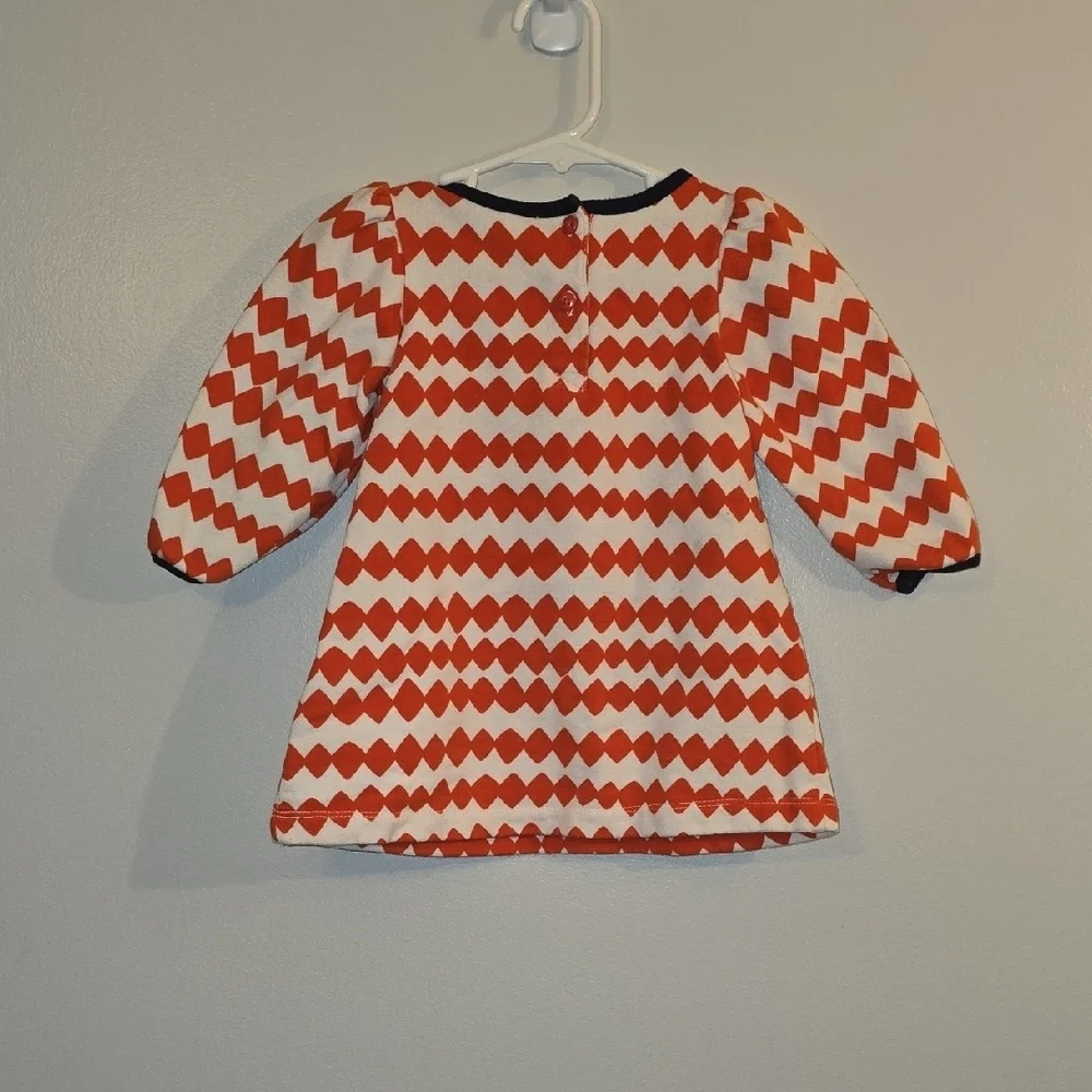 Gymboree Red and White Geometric Dress LOT-R2